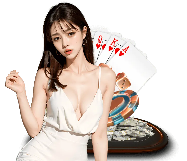 Hình ảnh sòng bài casino trực tuyến 789bet vip với bàn baccarat và dealer người thật